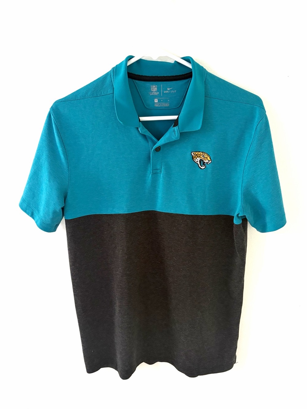 Nike NFL On Field Apparel Jacksonville Jaguars Performance Polo, Size: Medium
